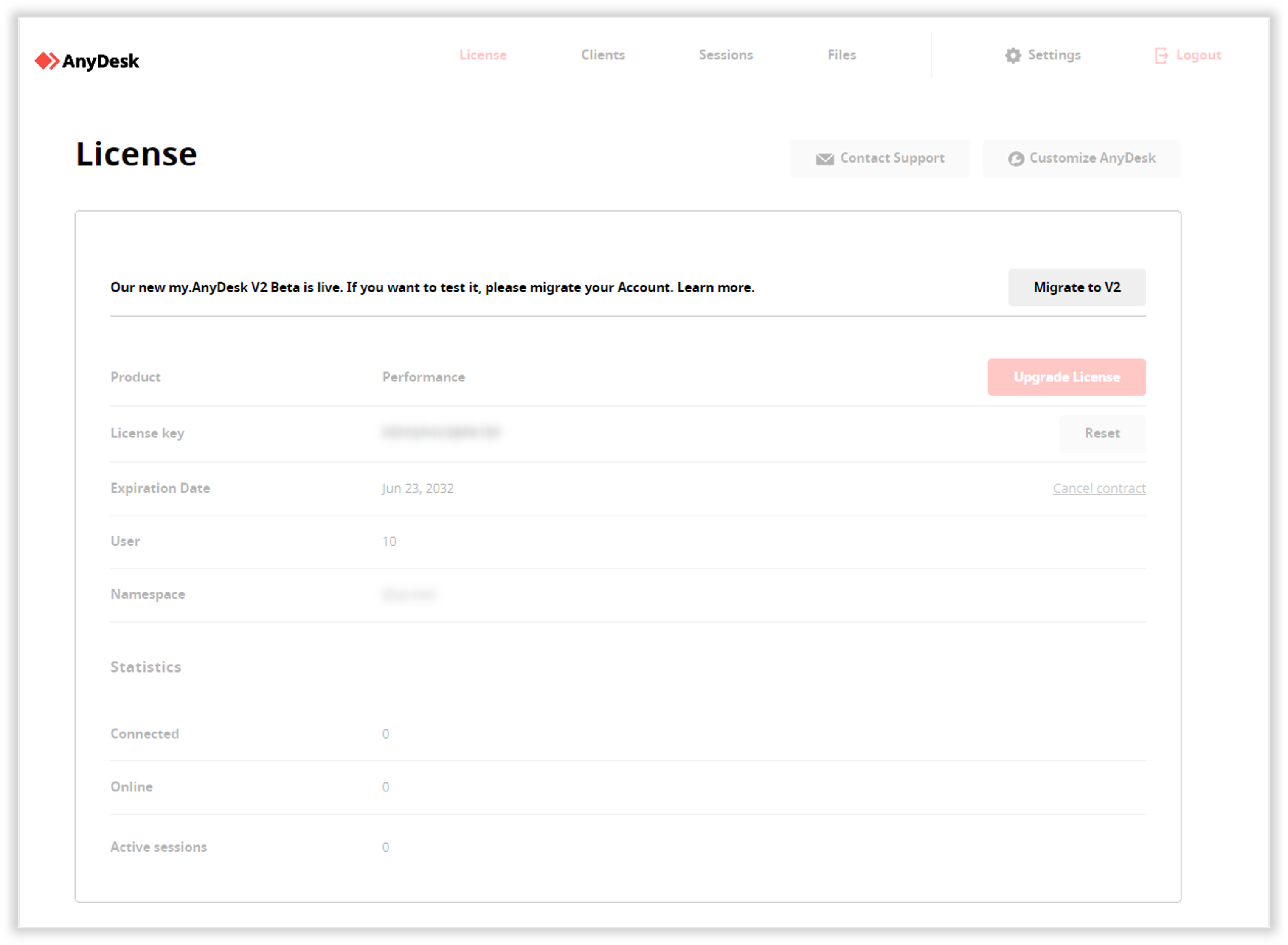 Account migration_Migrate button